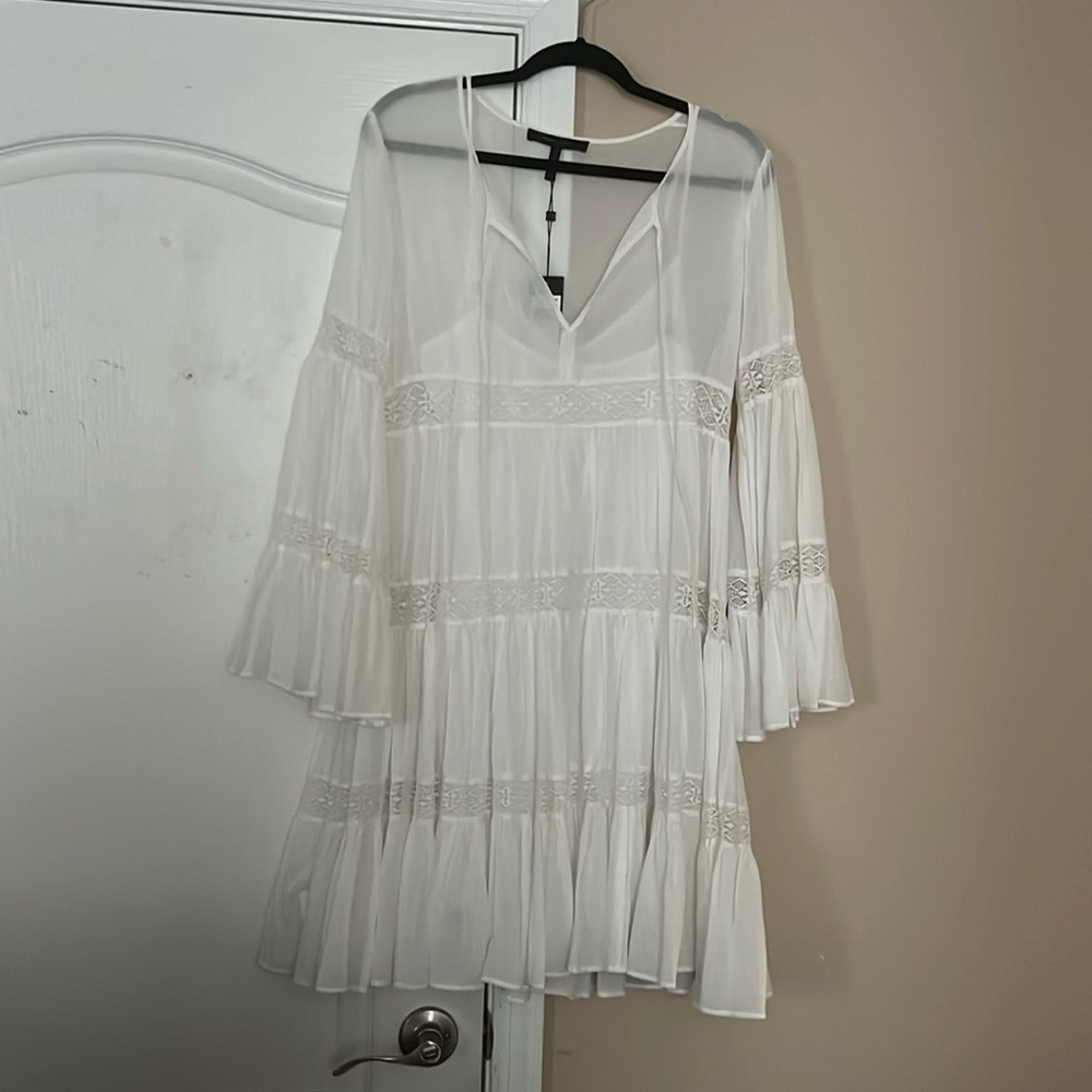 BCBG Maxazria white dress